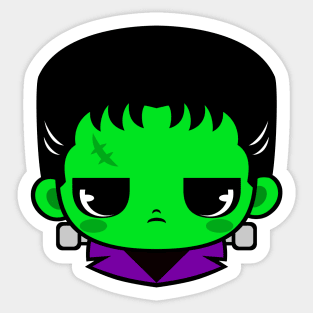 Cute Frankenstein Monster Sticker